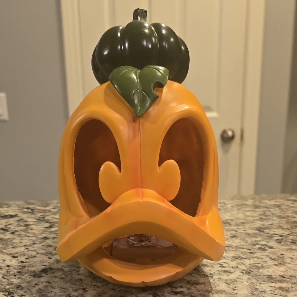 Donald Duck Pumpkin Halloween Decor